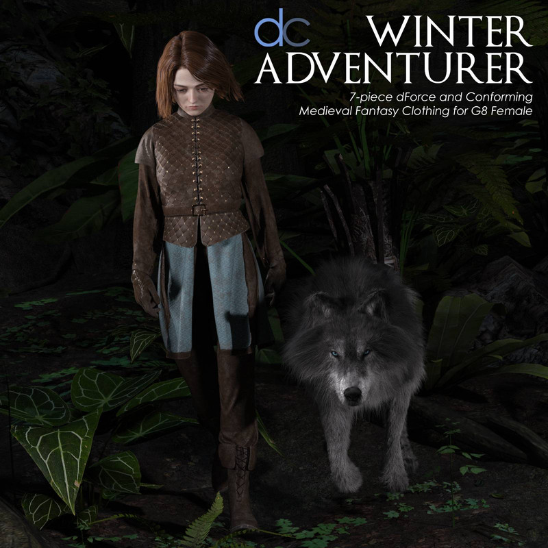 DC-Winter Adventurer for Genesis 8 Female DC-Winter Adventurer for Genesis 8 Female