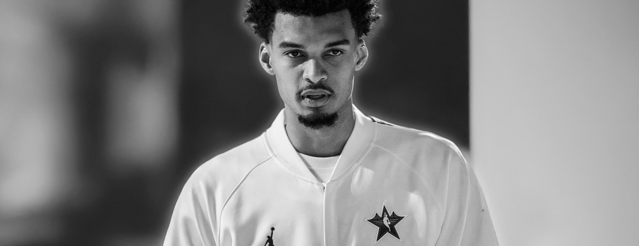 Victor Wembanyama durante All-Star Game da NBA