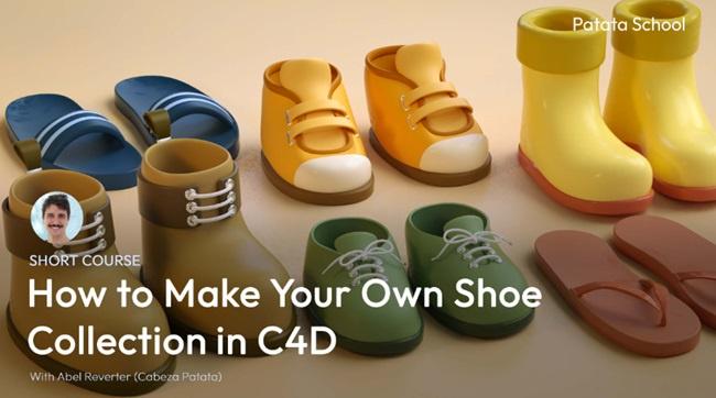 How to Make Your Own Shoe Collection in C4D