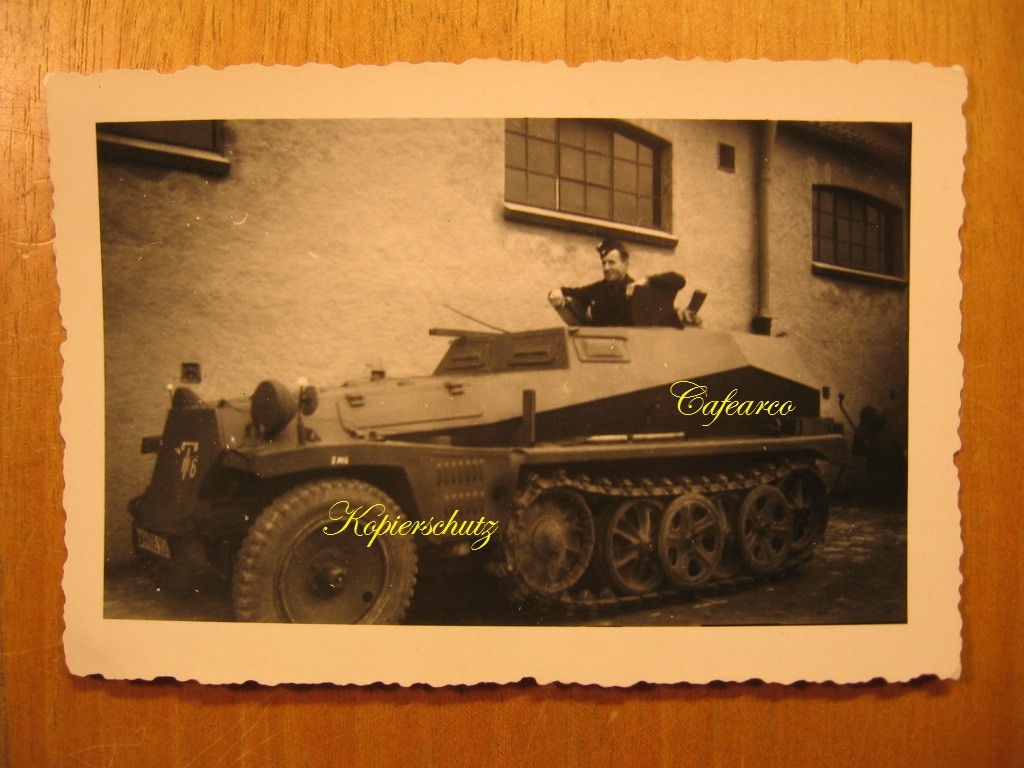 1940 Foto Schützenpanzerwagen Sd.Kfz 253 Halbket