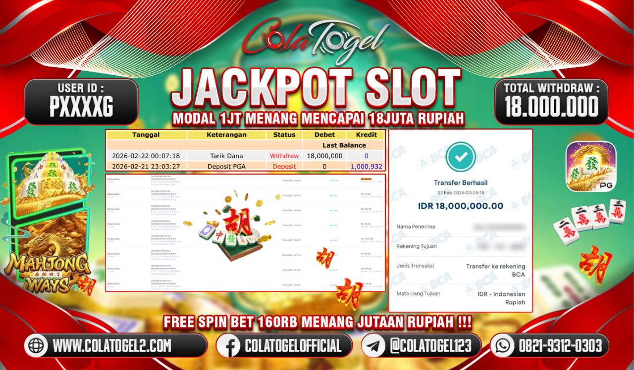 JACKPOT SLOT GACORR!!