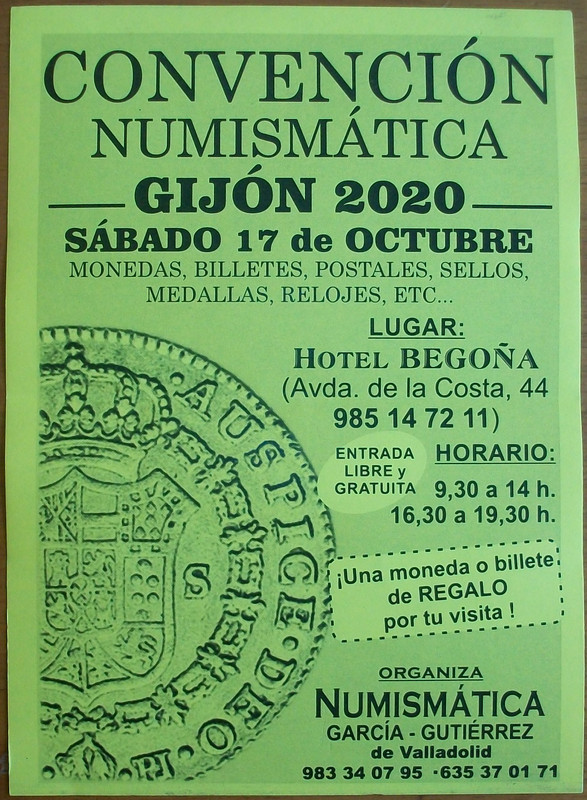 Convención numismática en Gijón. Sábado 17 de Octubre de 2020 100-6619