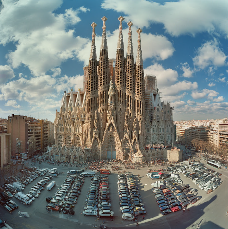 Parking vigilado en el Eixample