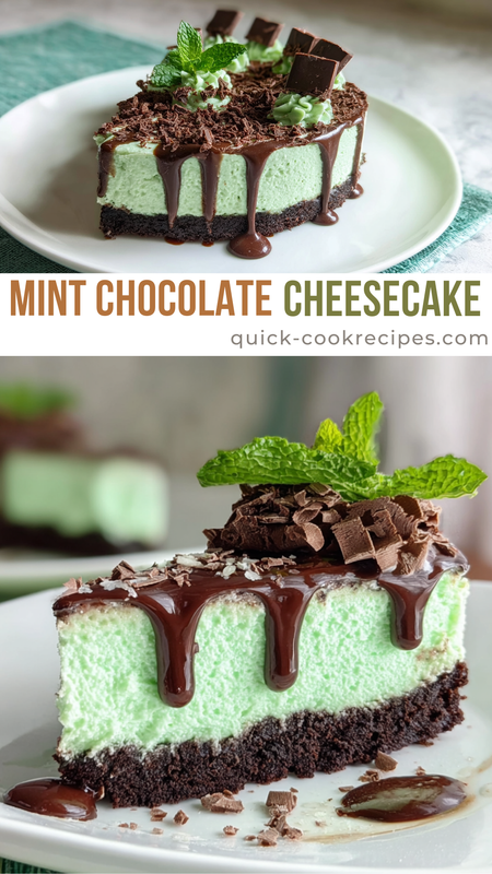 Mint Chocolate Cheesecake (2)