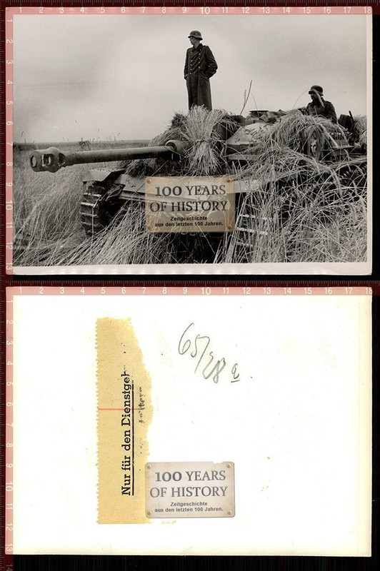 German Panzer Tank Pressefoto nur für den Dienst