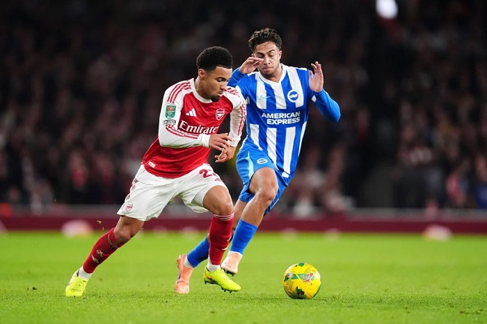 Brighton vs Arsenal, 02h30 ngày 05/03