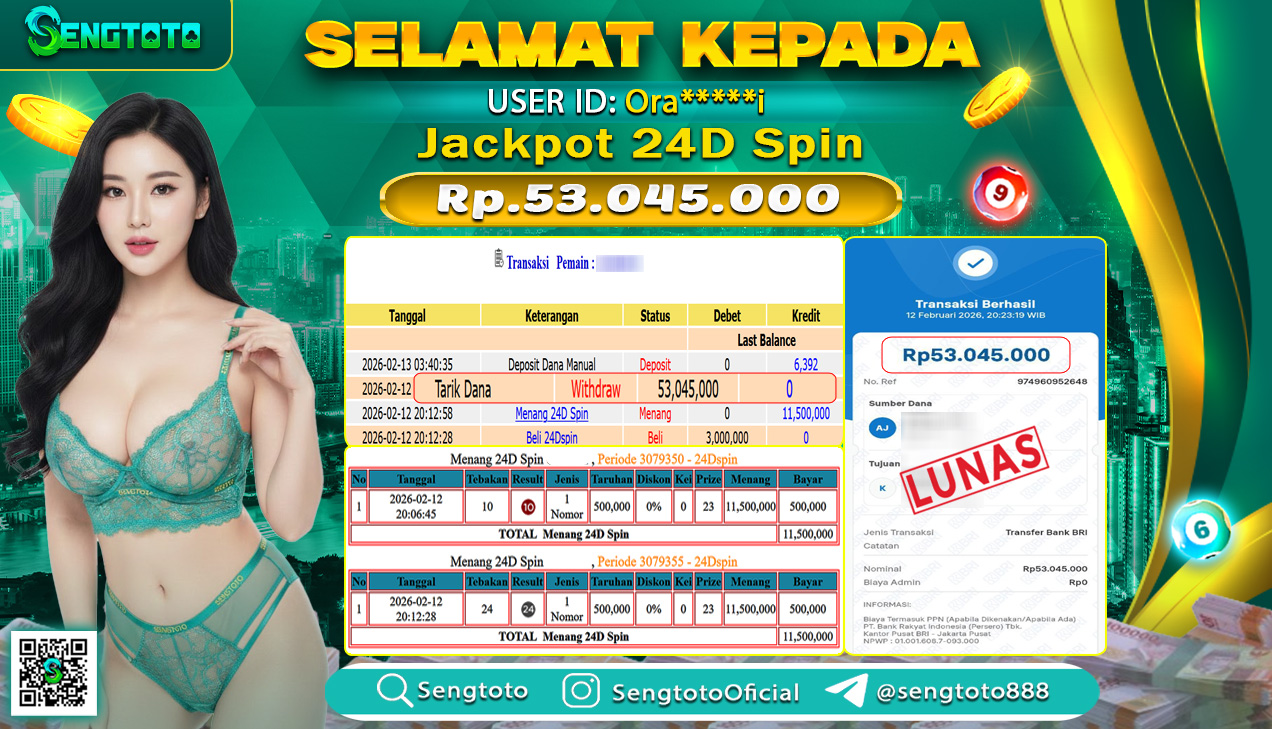 BUKTI PEMBAYARAN LIVEGEME 24D SPIN