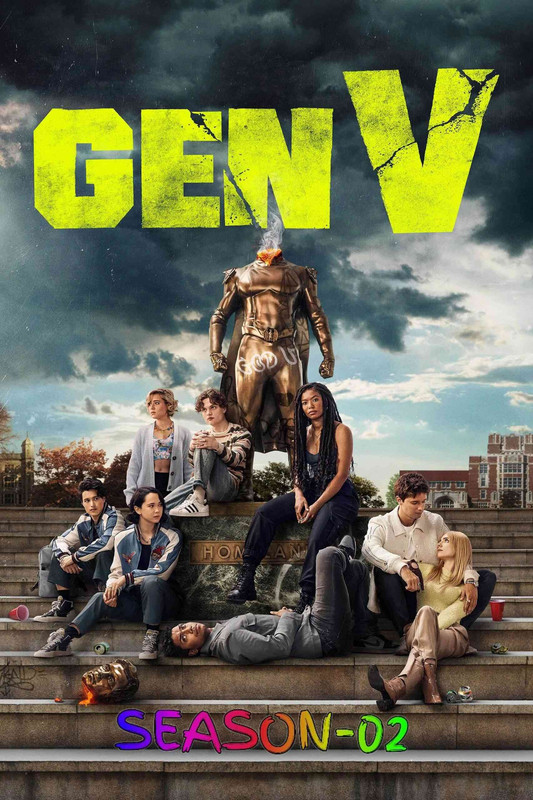 Gen V 2025 S02 Dual Audio Hindi ORG 1080p 720p 480p WEB-DL x265 ESubs