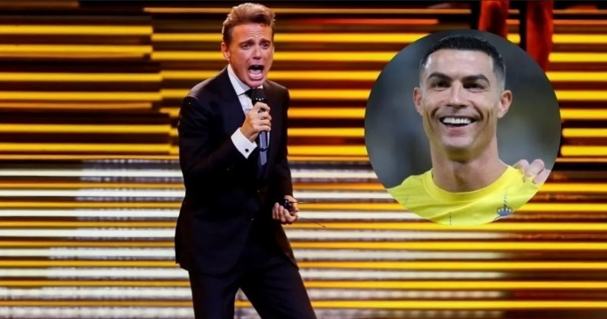 Video: Luis Miguel sorprende haciendo homenaje a Cristiano Ronaldo en concierto