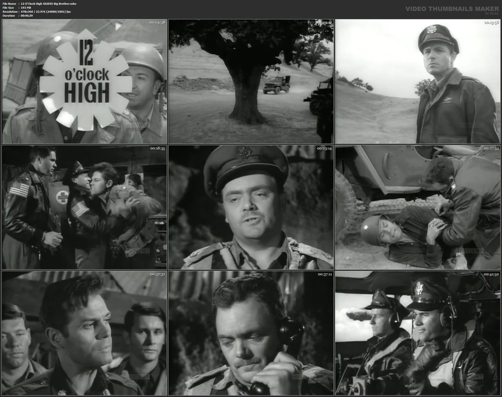 12 O'Clock High S02E05 Big Brother.mkv