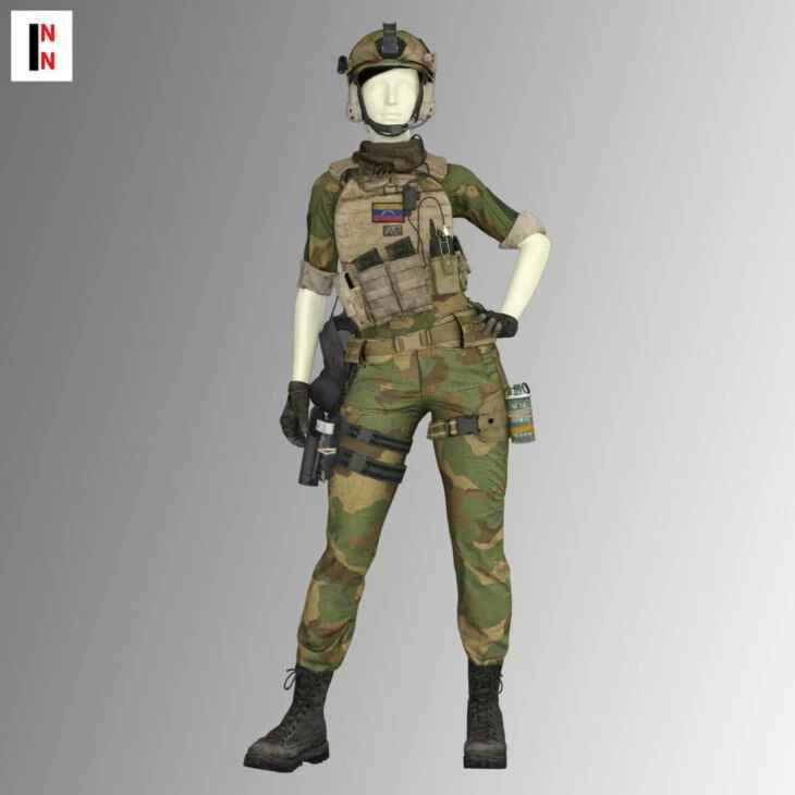 COD – Mara Forest OPS Outfit for Gensis 8 Female