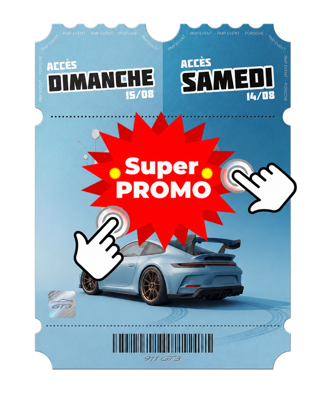 Billet promotionnel RMP Event