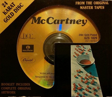 Paul McCartney - McCartney (1970) [1992, DCC Remastered, 24-Karat Gold CD]