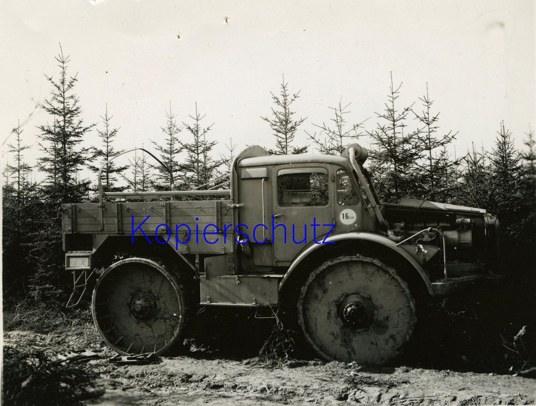 Radschlepper Type 175 L Rarität an Fotos (Bildau