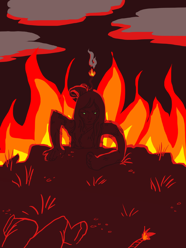 shen yuan climbs out of a burning abyss and shang qinghua is fallen over in shock
