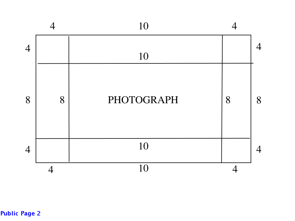 photo and border