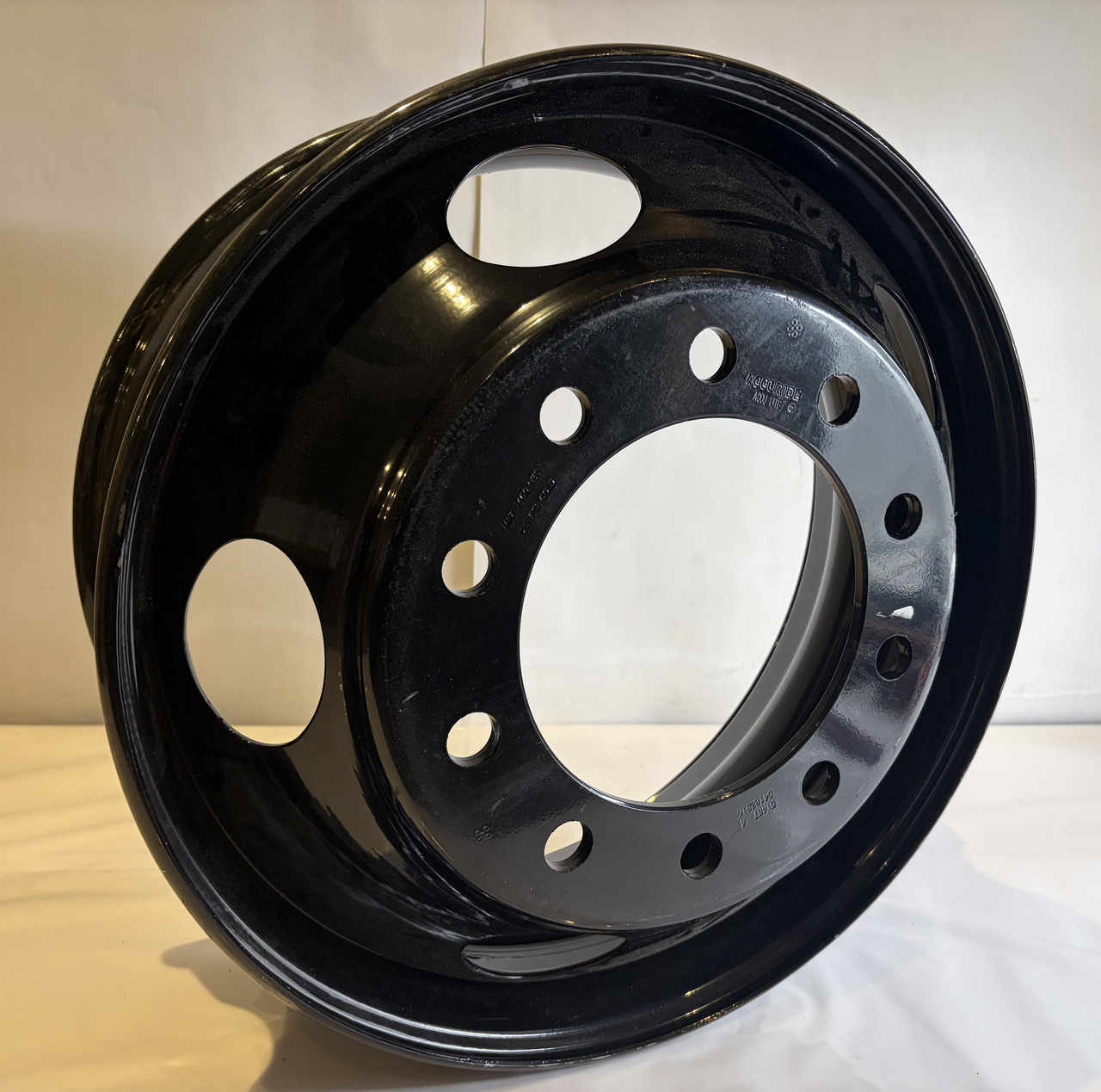 ACCURIDE ACCU-LITE 51487 HUB PILOTED TUBELESS STEEL WHEEL MAX 7400LBS AT 125PSI