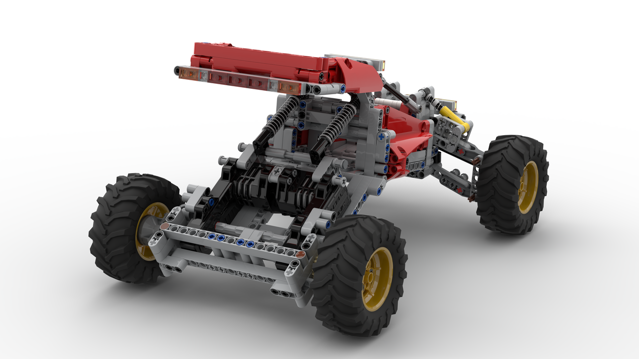 Frankenstein buggy ”OLD” - REAR-RIGHT RENDER
