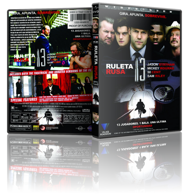 Portada - 13 Ruleta Rusa [DVD9Full] [PAL] [Cast/Ing] [2010] [Thriller]