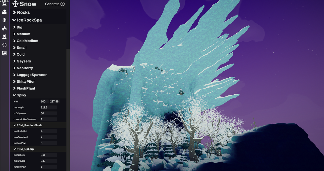snow
