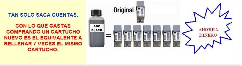 manuales recargas de tinta cartuchos