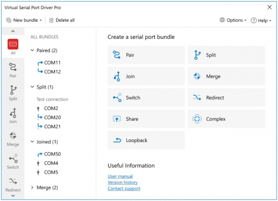 Eltima Virtual Serial Port Driver Pro 10.0.858