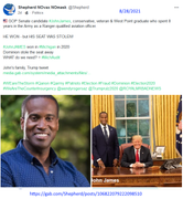 John James re michigan election 08282021