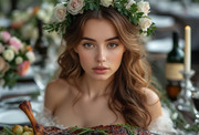 A 3Garden Wedding Brown hair 0 19