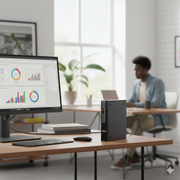 Conceito de compactação do Dell Micro