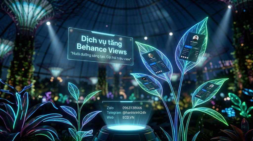 tăng behance views uy tín behance adobe