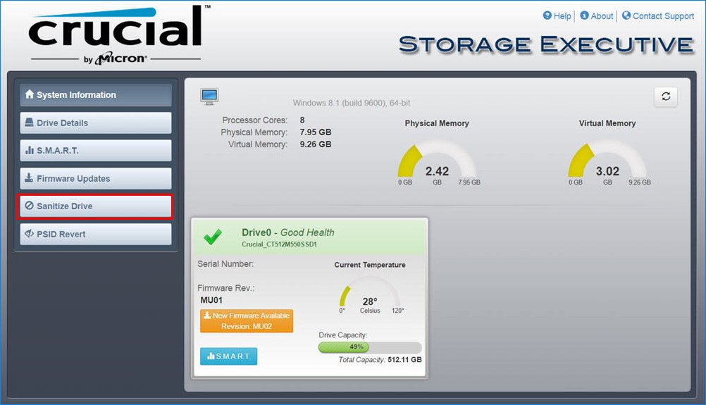 Crucial Storage Executive version 7.07.072021.00 (x64) Multilingual Crucial Storage Executive version 7.07.072021.00 (x64) Multilingual