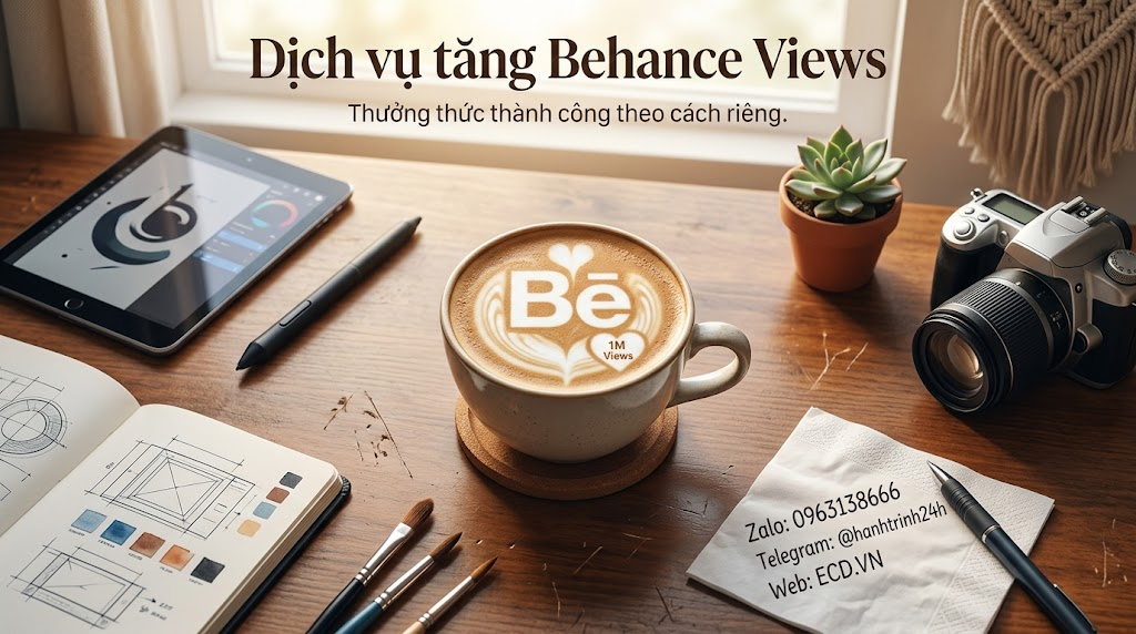tăng behance views nhanh chóng tăng follower