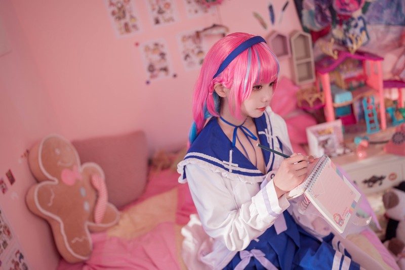 艾西Aiwest 湊阿库娅私服Cosplay写真图集 虚拟主播高清美图 55P (274.4M)插图6