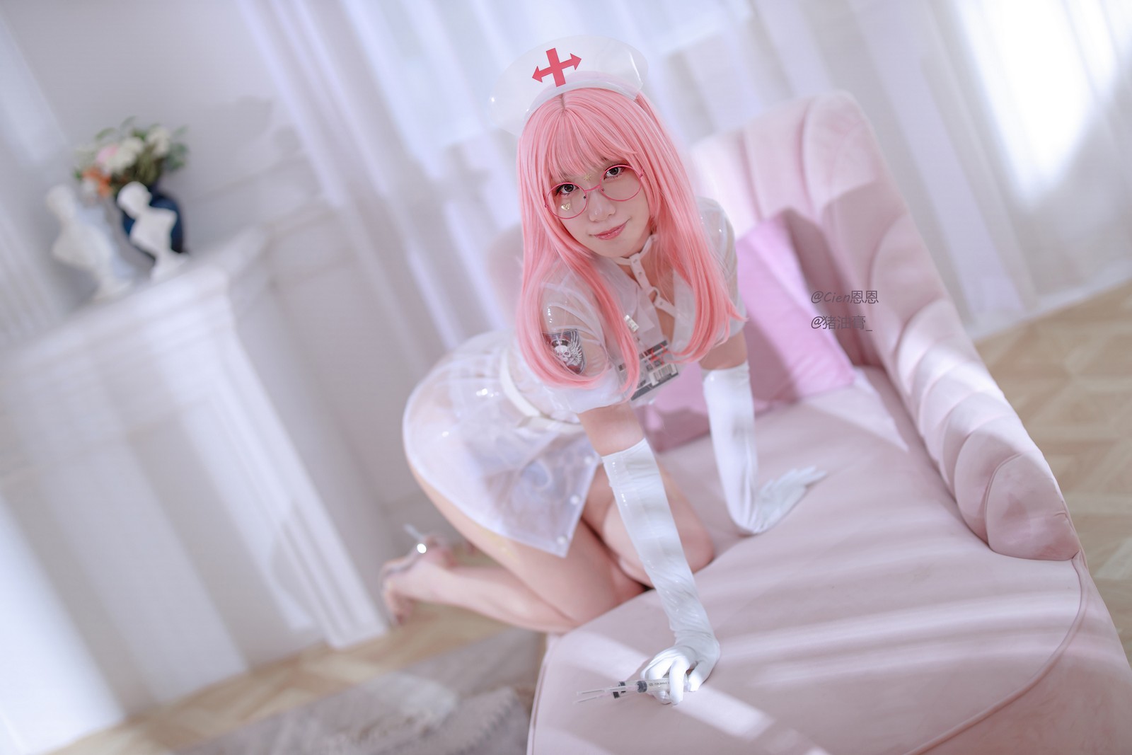 Cien恩恩 护士 Cosplay 写真合集｜制服风高清大图（18P｜51MB）插图1