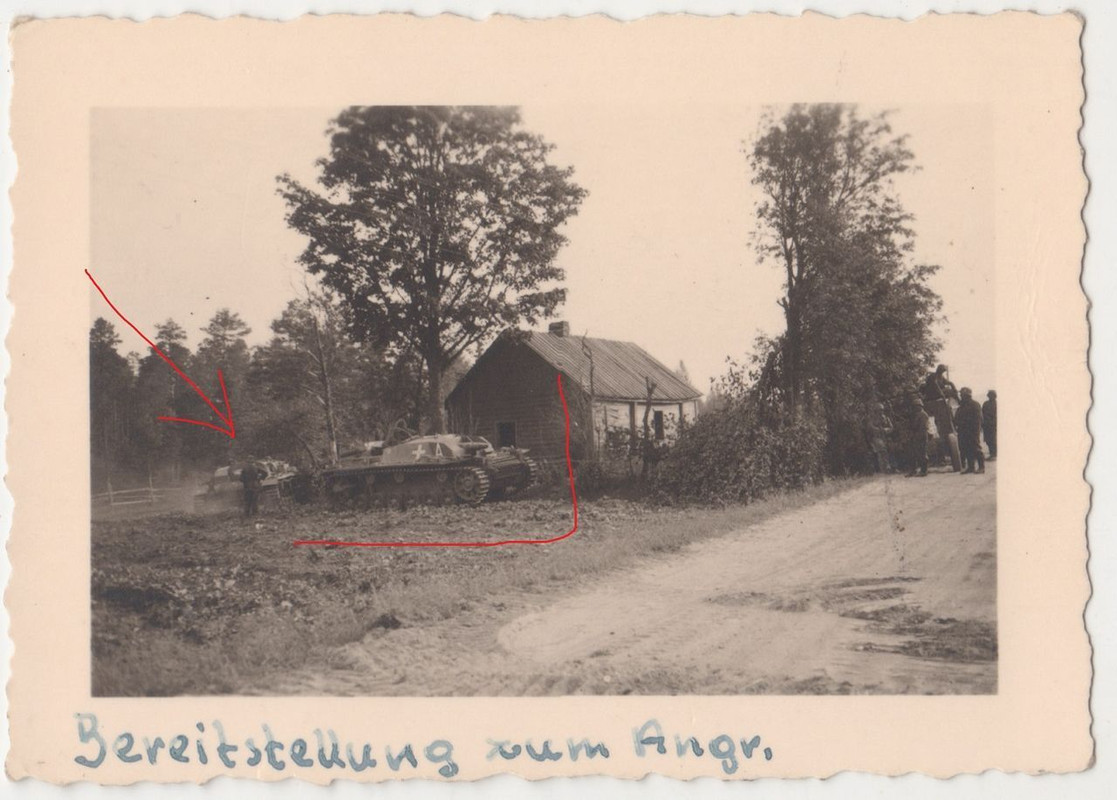 Foto Soldat Panzer Tank Sturmgeschütz A Winterka