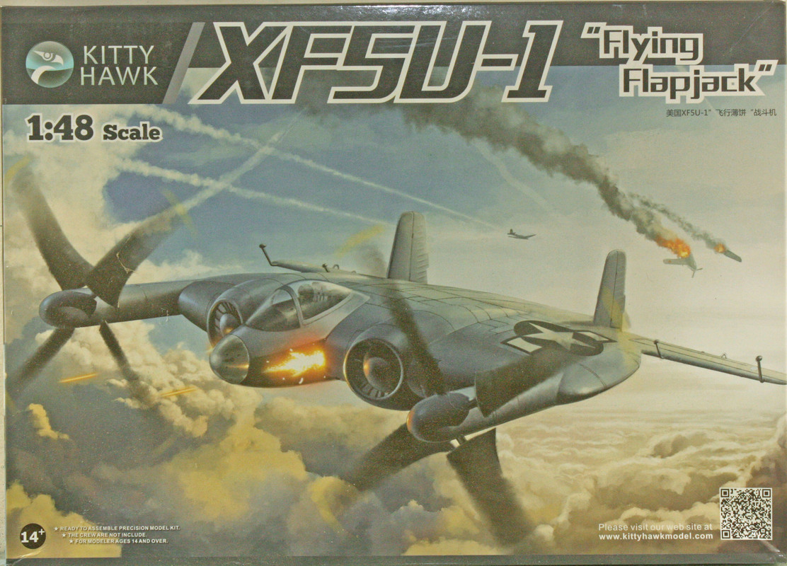 Kitty Hawk 1/48 XF5U-1 Flying Flapjack - Aircraft - Finescale