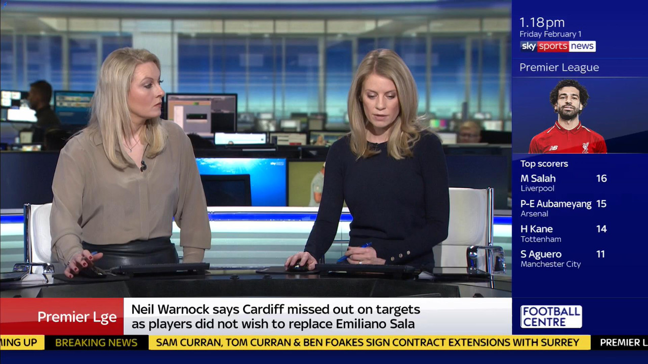 01 February - 13.00.00 - Football Centre 2019. Catch up on all t