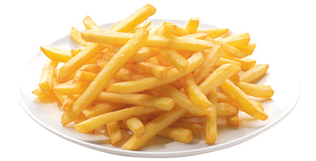 Batatas palito pré-fritas