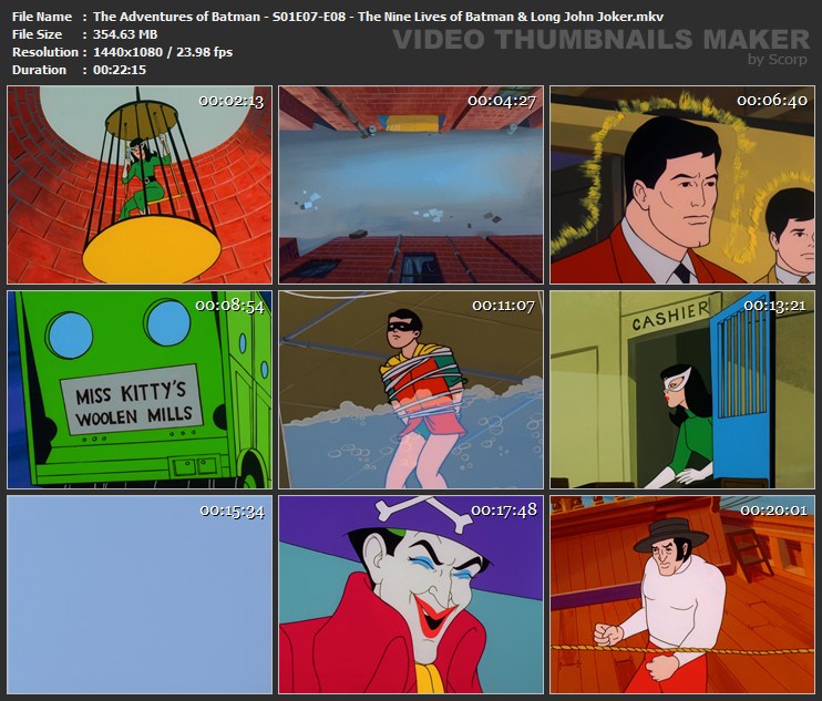 The Adventures of Batman - S01E07-E08 - The Nine Lives of Batman & Long John Joker.mkv