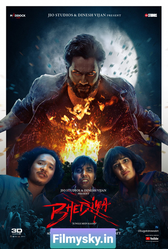 Bhediya Movie DOWNLOAD Filmysky.in