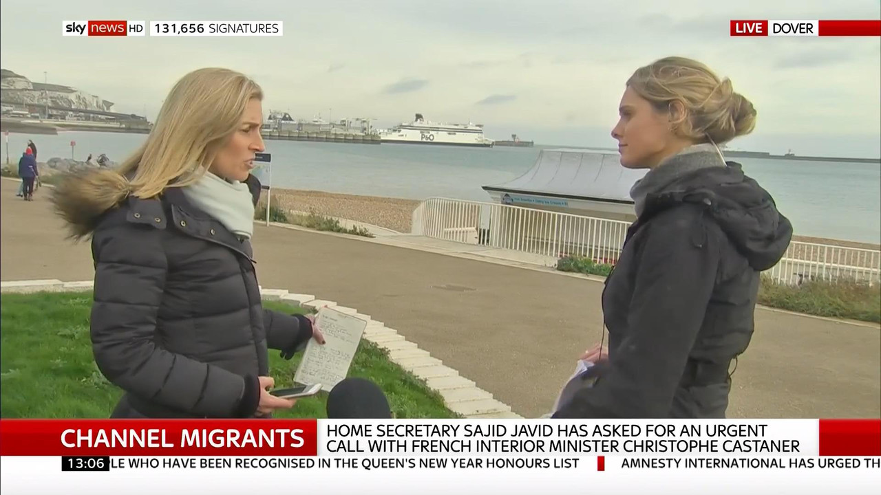 29 December - 13.00.00 - Sky News. Live coverage of main weekend