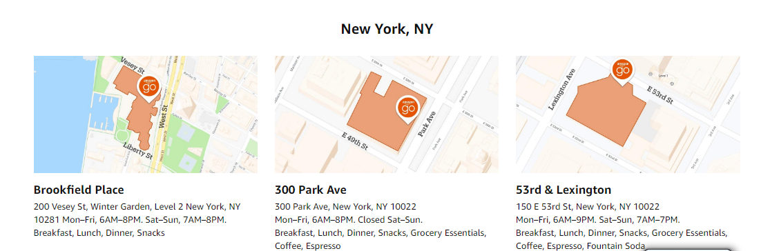 Tiendas Amazon Go en Nueva York - Forum New York and northeastern USA