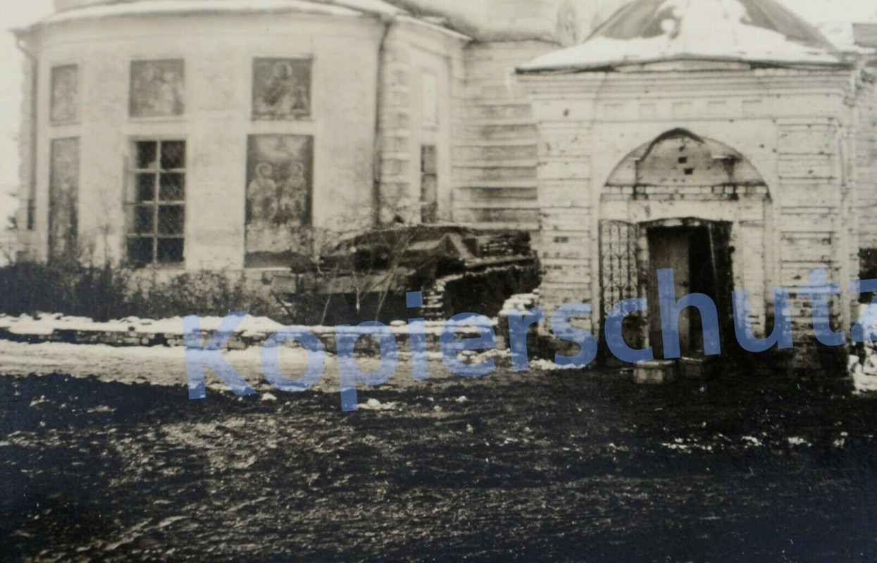 Sturmgeschütz in Stellung - Panzer Foto Wehrmacht