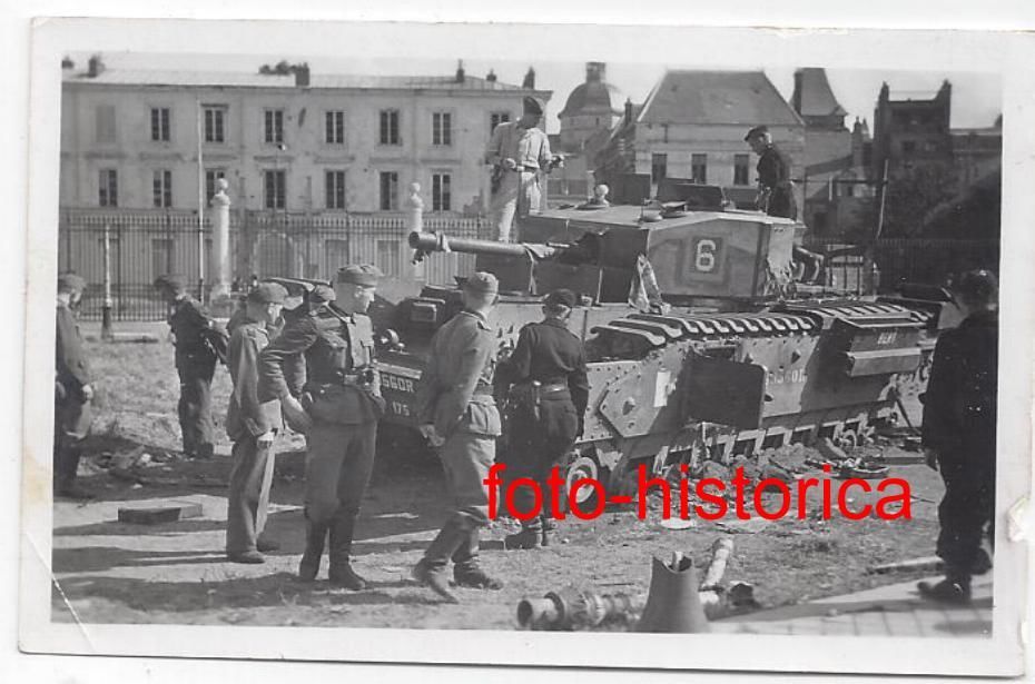 2 WK,Panzer französischer Panzer,Langrohr,Kennun