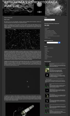 Mi Blog:&nbsp; Astronom�a y Astrofotograf�a Amateur por SERGIT