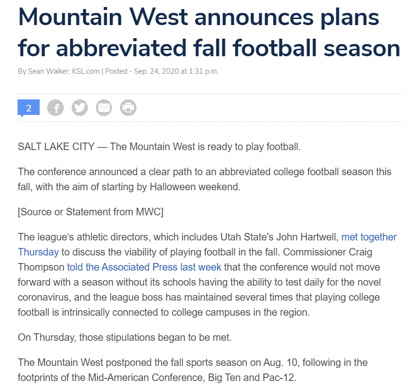 football