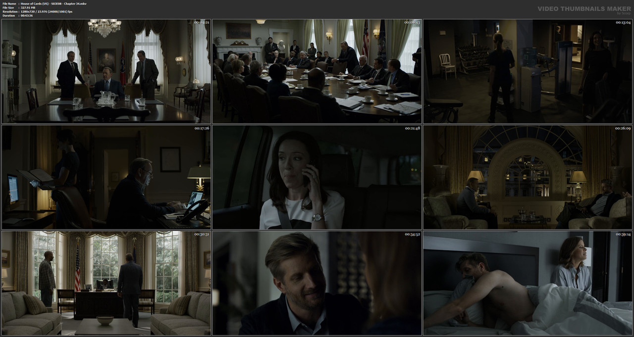 House of Cards (US) - S03E08 - Chapter 34.mkv