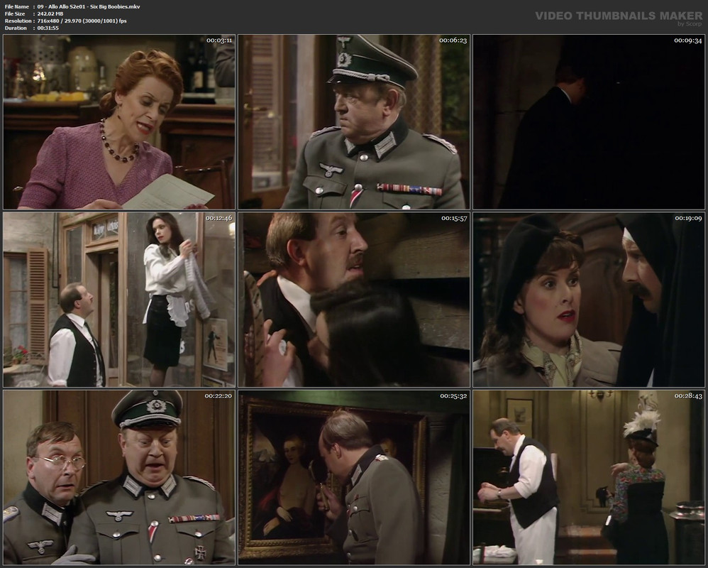09 - Allo Allo S2e01 - Six Big Boobies.mkv