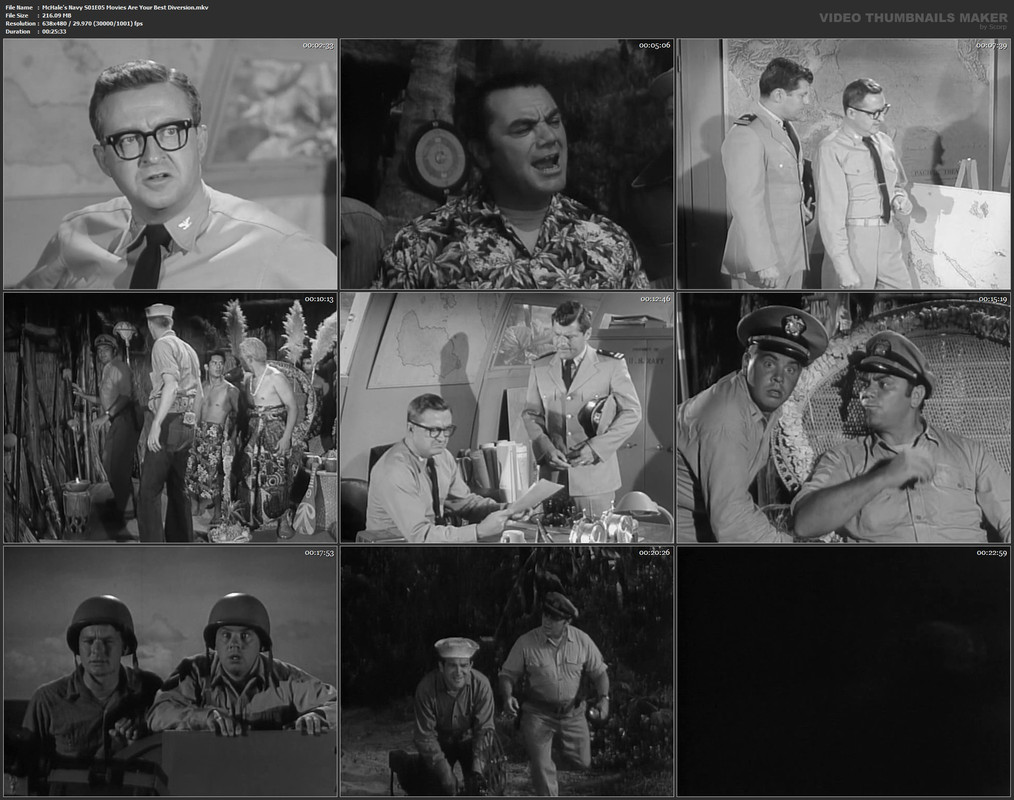 McHale's Navy S01E05 Movies Are Your Best Diversion.mkv