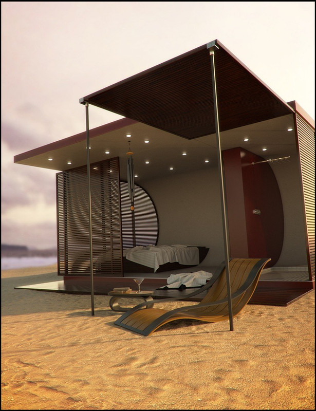 Beach Pod Iray Addon 